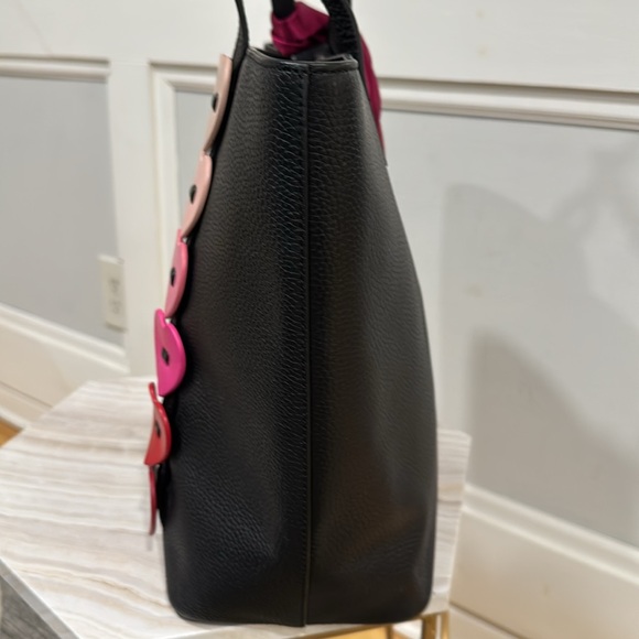 Kate Spade Bag Yours Truly Ombré Heart Pebbled Leather Large Tote - Picture 6 of 17